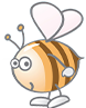 Orange Bee