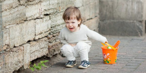 Tantrum Aba Article - Child Throwing a tantrum outside